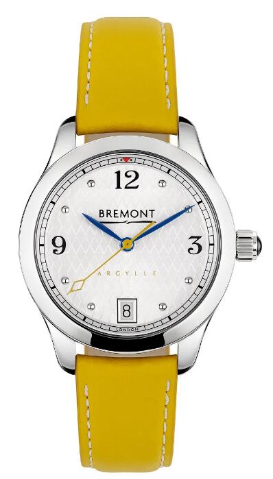 Replica Bremont Watch Argylle Elly Steel White Dial
